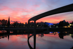 Disney's Epcot Sunset