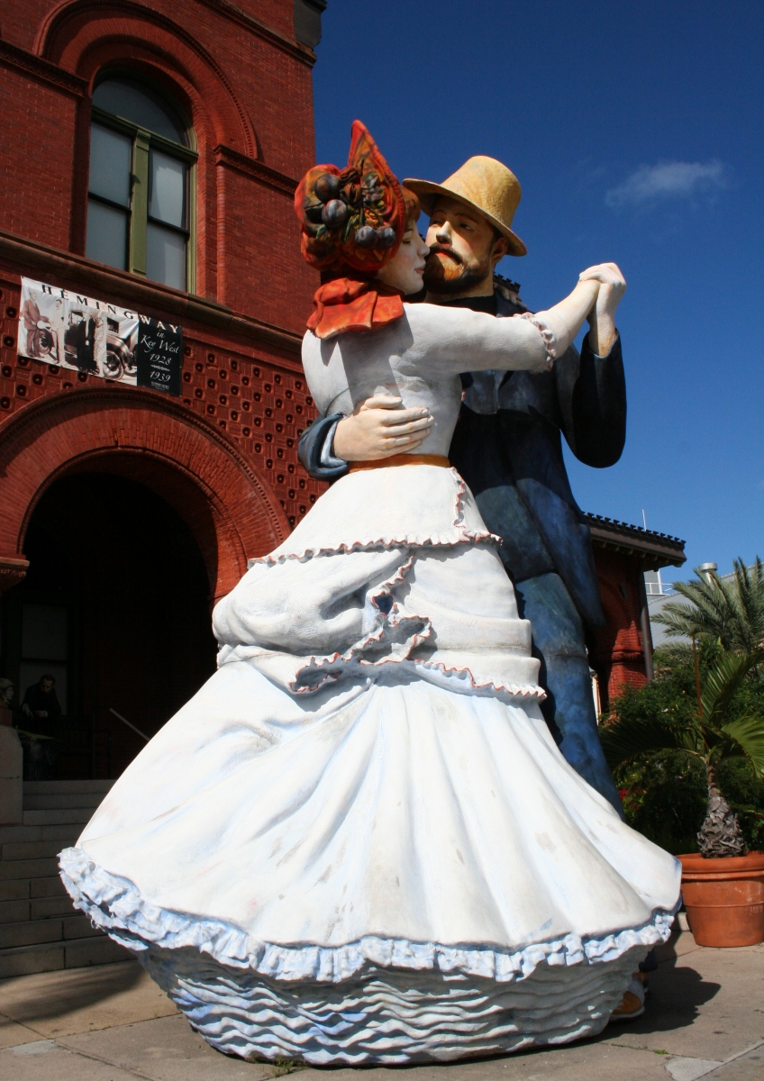 Dancing Couple Statue
