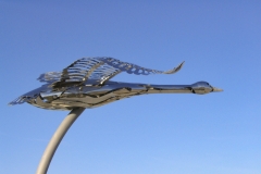 Trumpeter Swan Sculpture