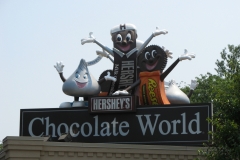Hershey's Chocolate World Sign