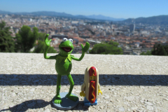 View From Notre-Dame de la Garde in Marseille , France