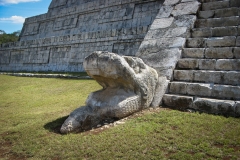 El Castillo Serpent Head