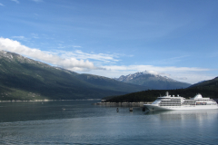 Silver Shadow Cruise Ship in Alaska