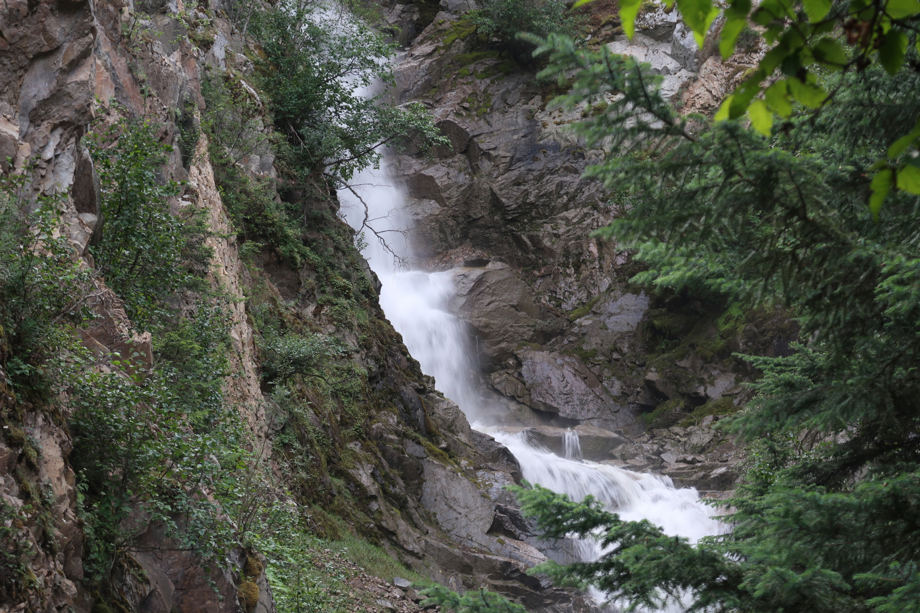 Reid Falls in  Skagway, Alaska